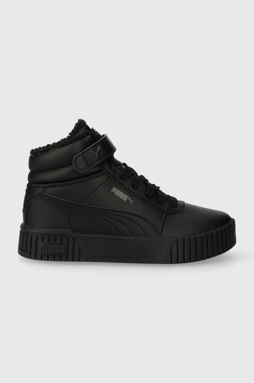 Detské tenisky Puma Carina 2.0 Mid WTR PS čierna farba