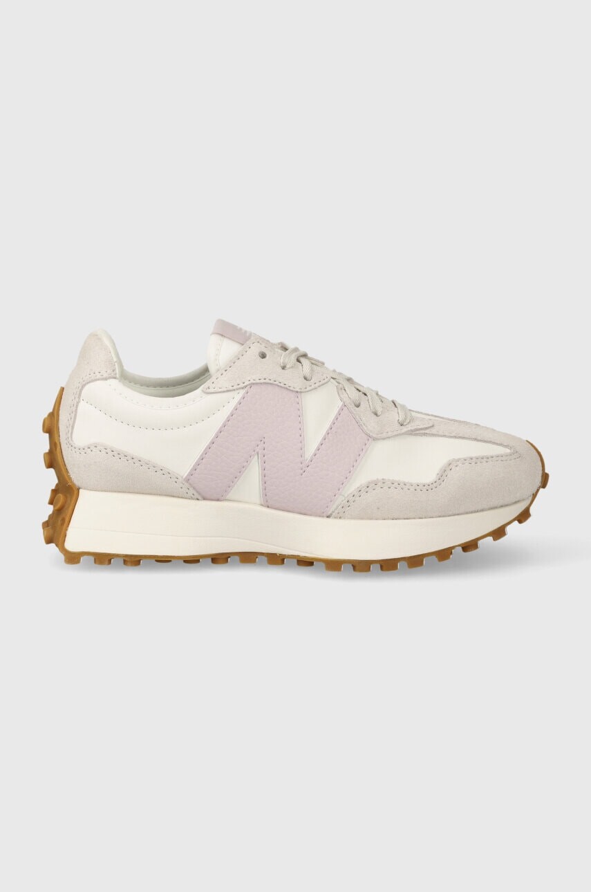 Tenisky New Balance 327 biela farba WS327OR