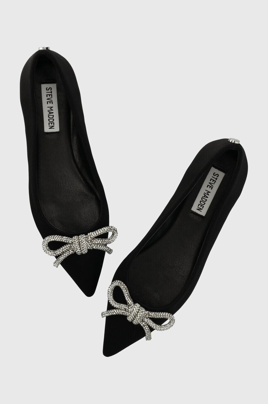 Baleríny Steve Madden Elina čierna farba, SM11002811