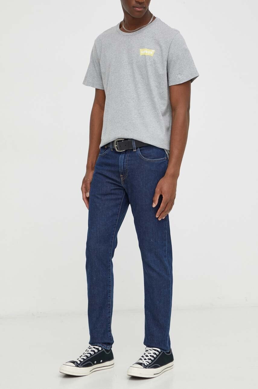 Rifle Levi's 512 SLIM pánske, tmavomodrá farba