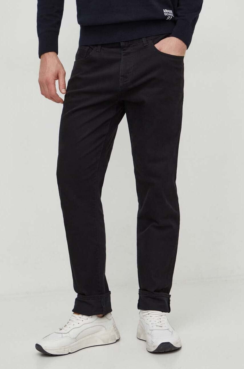 Rifle Armani Exchange pánske, čierna farba, 8NZJ13 Z2SBZ NOS