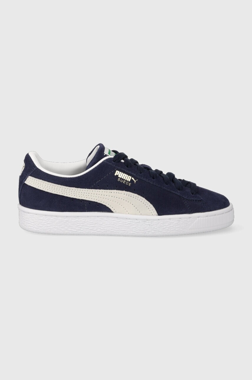 Semišové tenisky Puma Suede Classic XXI tmavomodrá farba, 374915