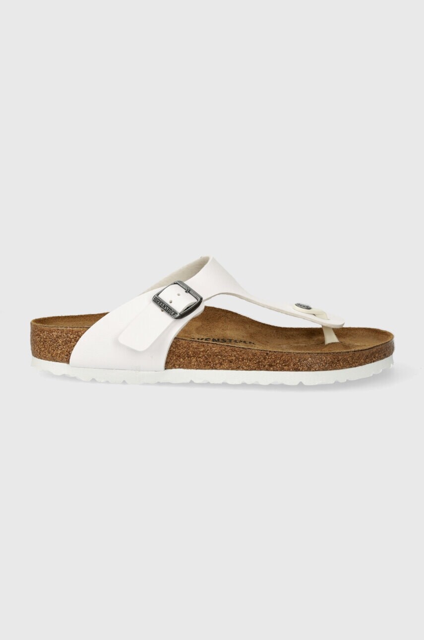 Šľapky Birkenstock Gizeh biela farba, 745531