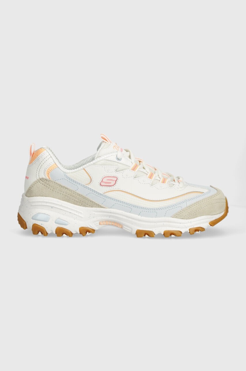 Tenisky Skechers D'LITES béžová farba