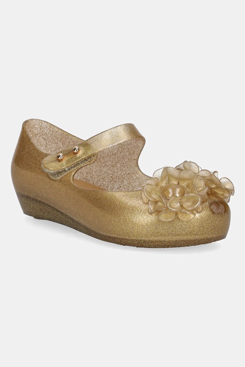 Detské balerínky Melissa ULTRAGIRL SPRINGTIME BB zlatá farba