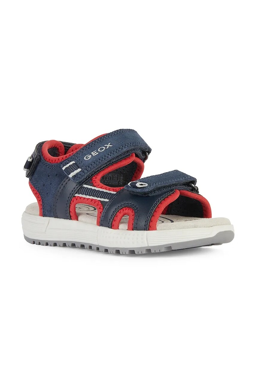 Detské sandále Geox SANDAL ALBEN tmavomodrá farba