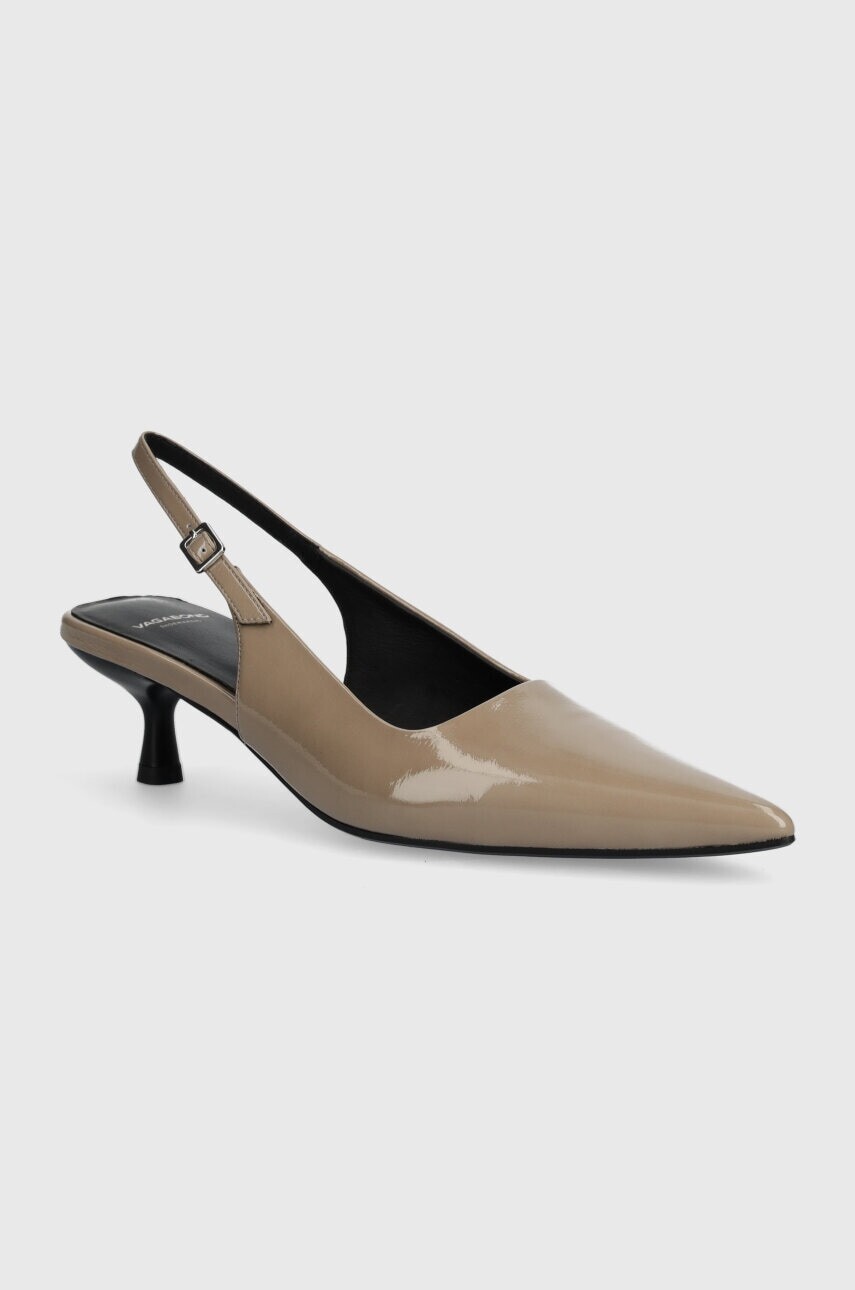 Kožené lodičky Vagabond Shoemakers LYKKE béžová farba, 5714-360-09
