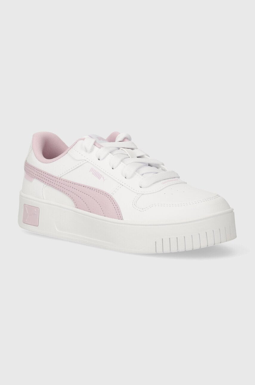 Detské tenisky Puma Carina Street PS béžová farba