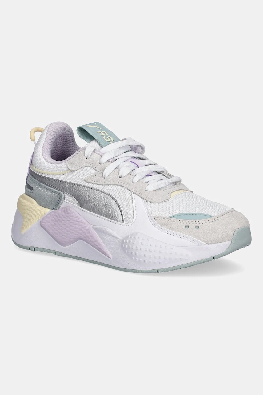 Tenisky Puma RS-X Metallic Jr biela farba
