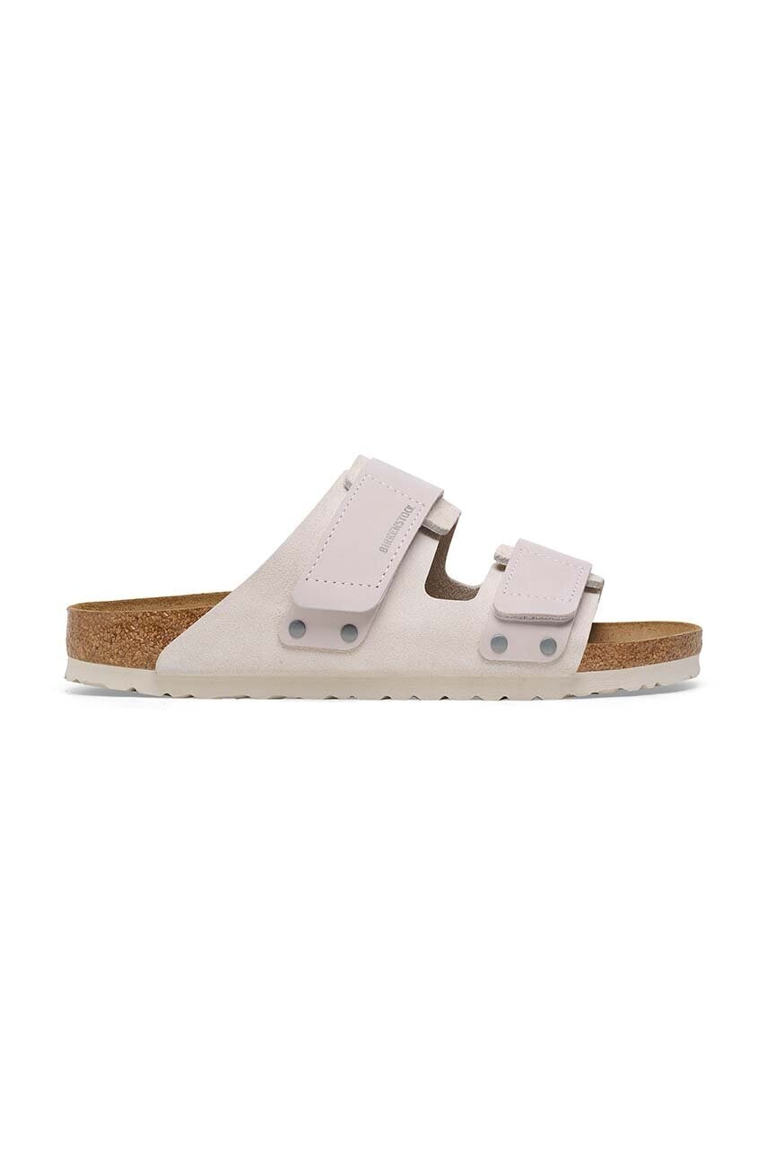 Semišové šľapky Birkenstock Uji biela farba, 1024800