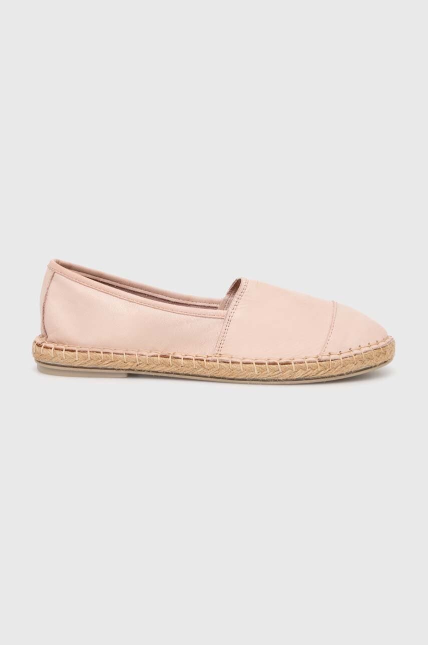Kožené espadrilky Answear.LAB béžová farba