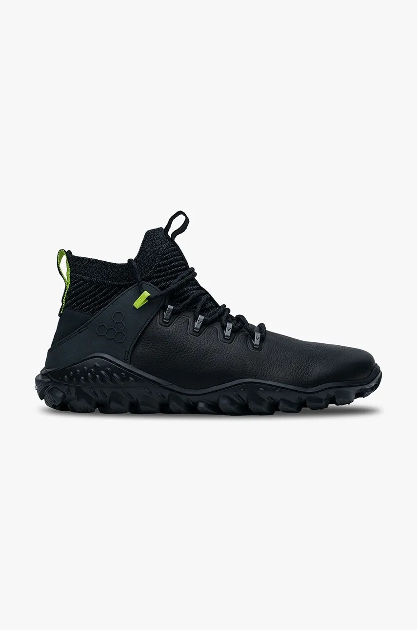 Topánky Vivobarefoot MAGNA FOREST ESC pánske, čierna farba, jemne zateplené, 309082