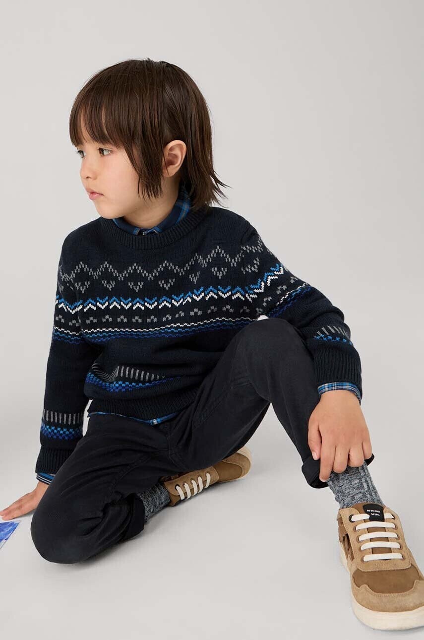 Detský sveter s prímesou vlny Mayoral 4344