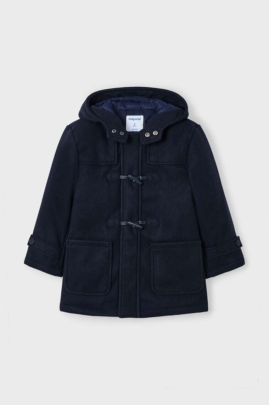 Detský kabát Mayoral tmavomodrá farba, 4472