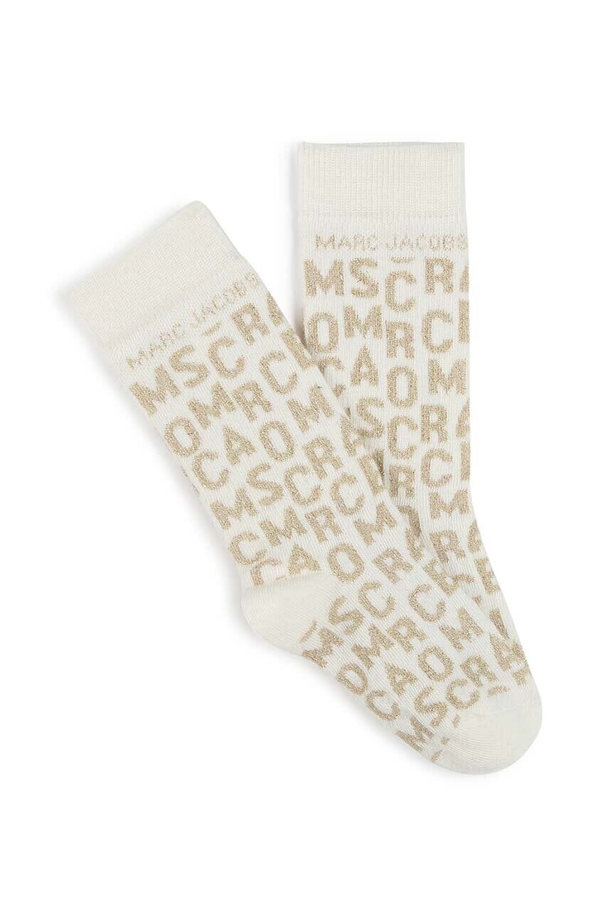 Detské ponožky Marc Jacobs biela farba, W60380