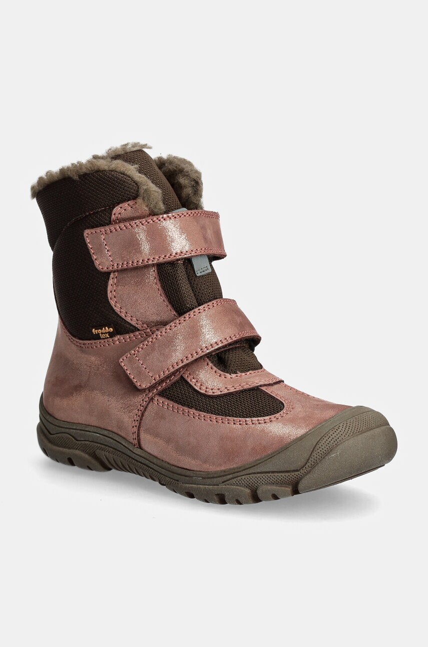Detské snehule Froddo LINZ WOOL TEX HIGH ružová farba, G3160229