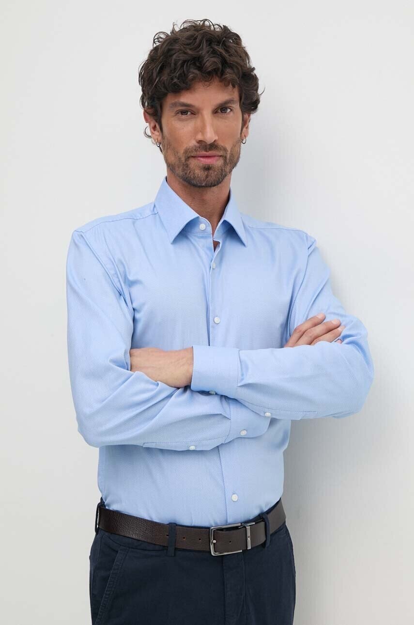 Košeľa BOSS pánska, regular, s klasickým golierom, 50527231