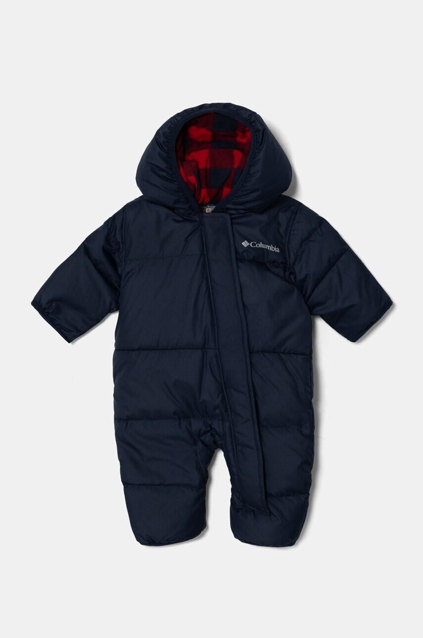 Detský páperový overal Columbia Snuggly Bunny Bunting tmavomodrá farba, 2088791