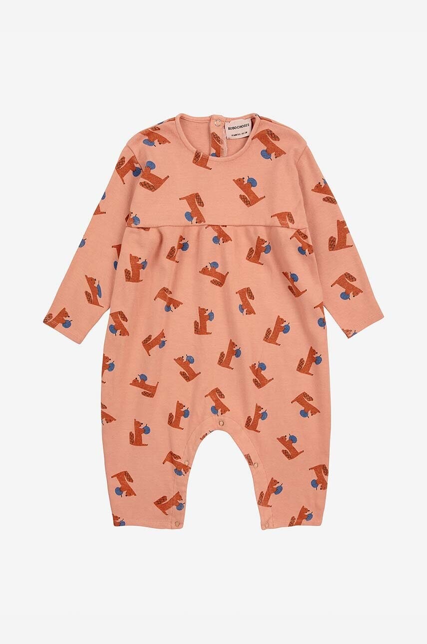Detské dupačky Bobo Choses Hungry Squirrel 224AB073