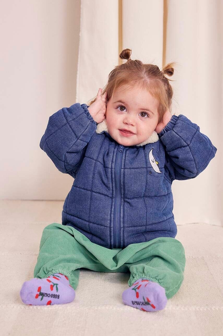 Bunda Bobo Choses tmavomodrá farba, 224AB099