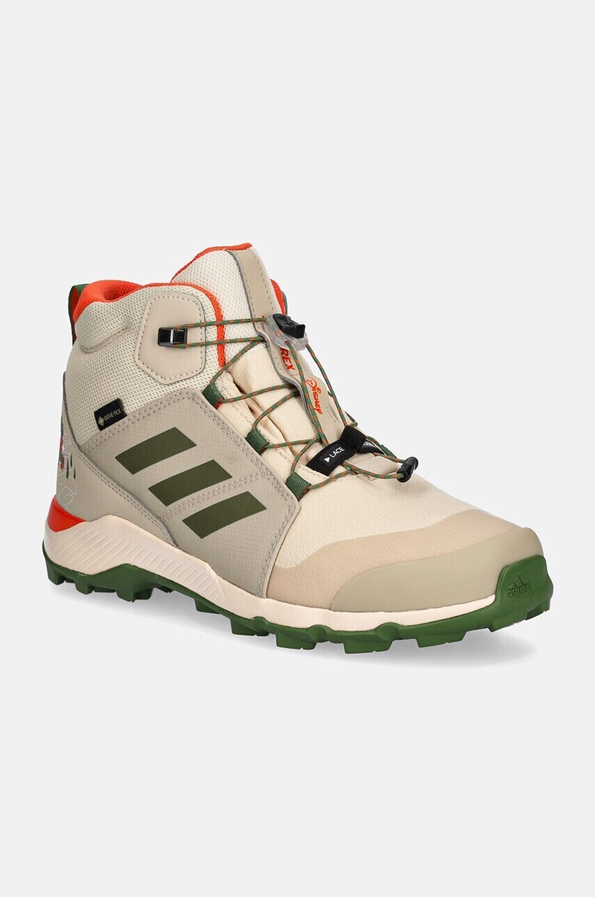 Detské topánky adidas TERREX TERREX MID GTX DISNEY béžová farba, ID3452