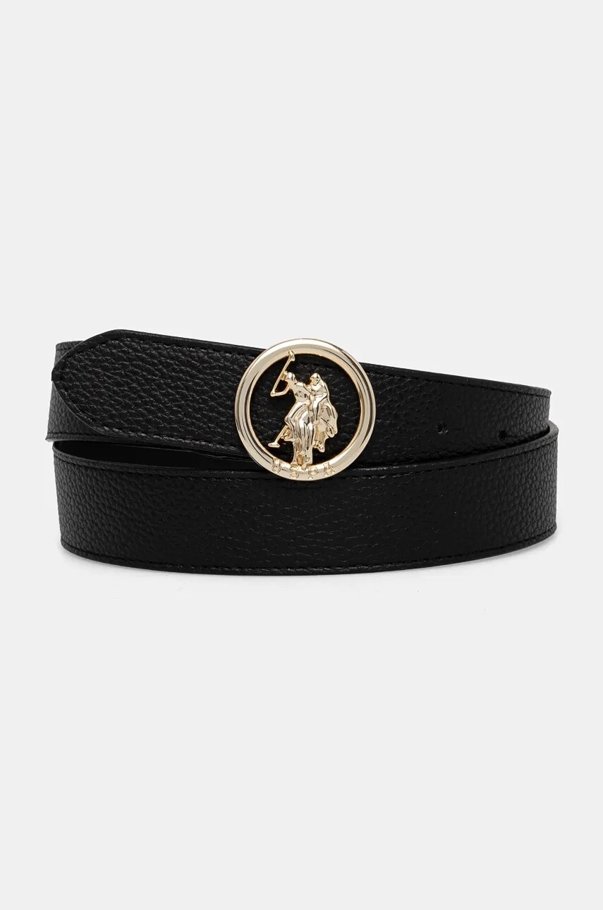 Opasok U.S. Polo Assn. Townie dámsky, čierna farba, AIUT62336WVP