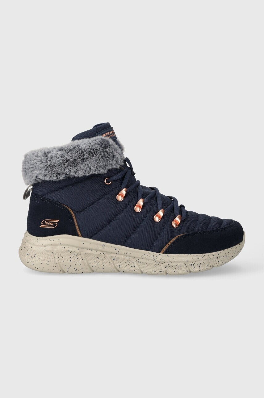 Tenisky Skechers tmavomodrá farba