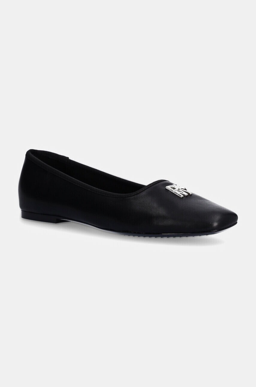 Baleríny Dkny Daine čierna farba, K3422486