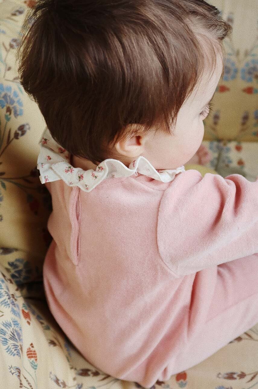 Detské polodupačky Konges Sløjd MIFFA FRILL ONESIE GOTS KS101602