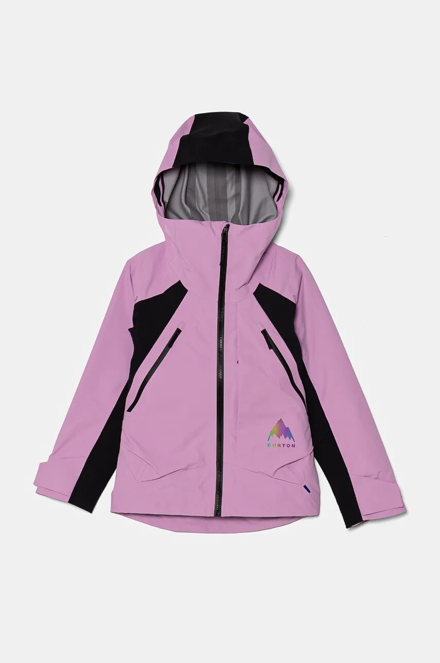 Bunda Burton OUTBM fialová farba, 243141