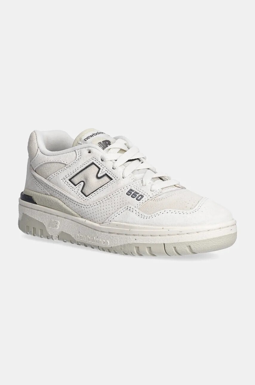 Semišové tenisky New Balance 550 béžová farba, BBW550RF