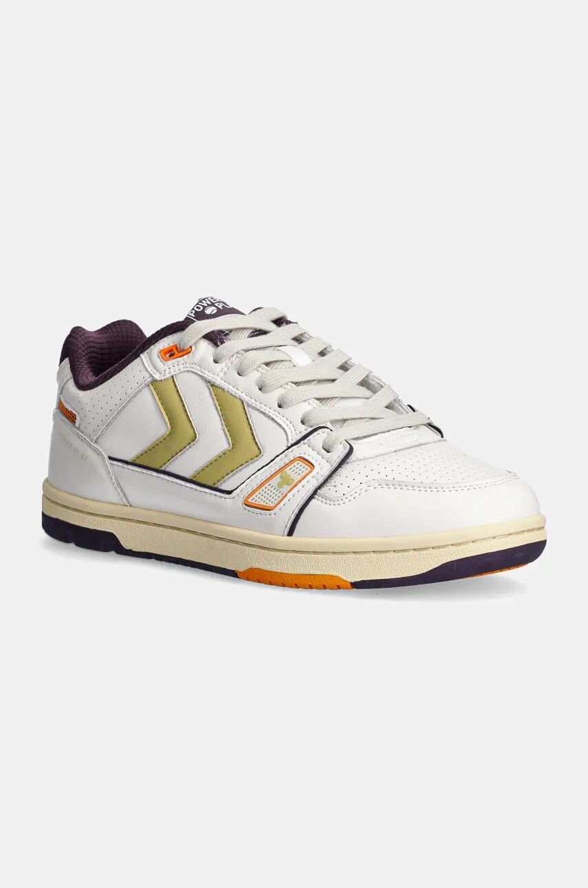 Kožené tenisky Hummel Power Play Lx-e Ap2 béžová farba, 226278