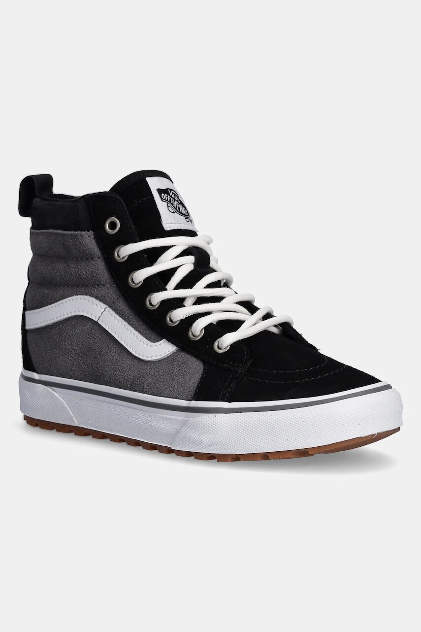 Detské kožené tenisky Vans MTE SK8-Hi šedá farba, VN000D2UN421