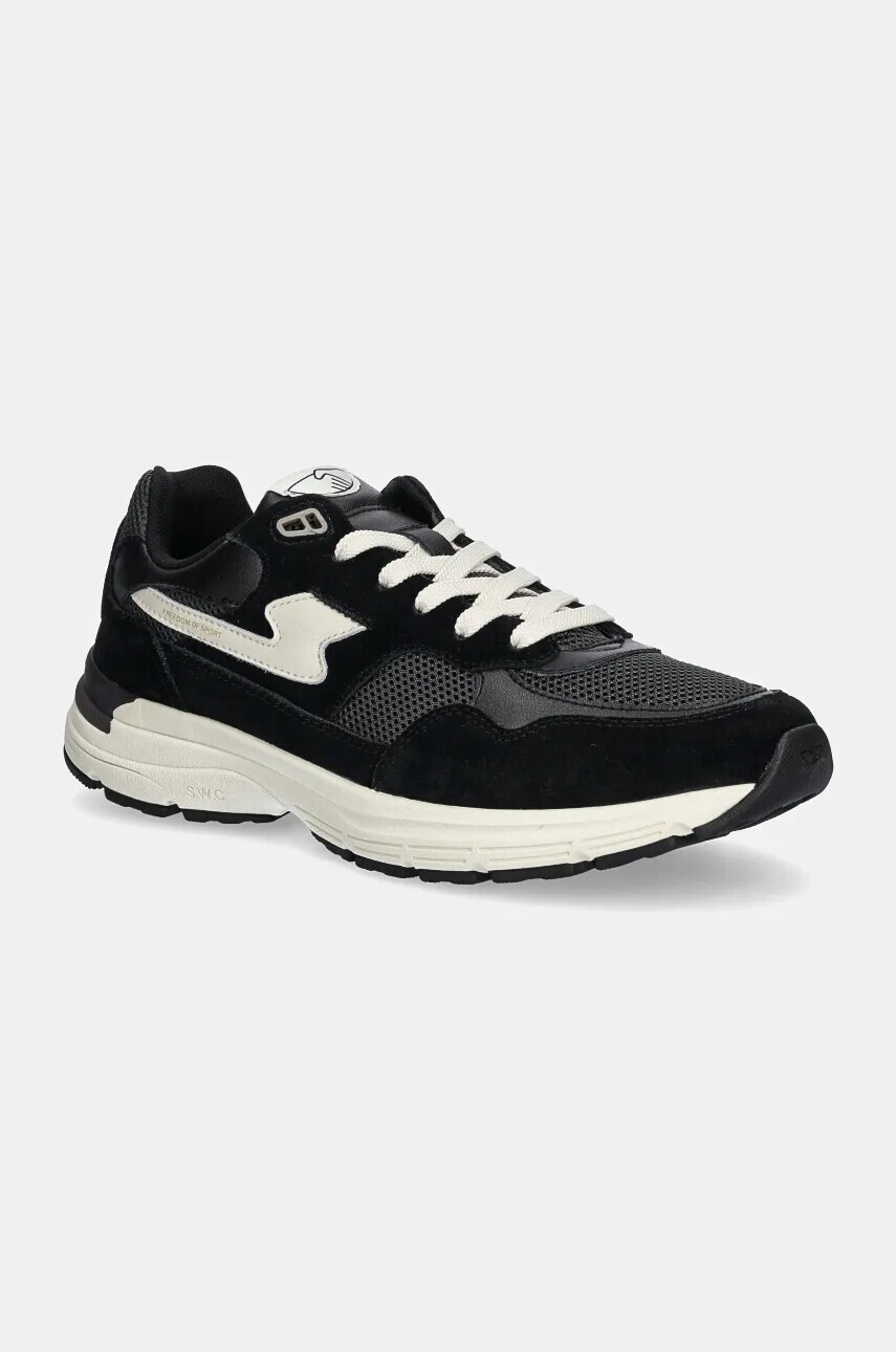Tenisky Stepney Workers Club Amiel S-Strike Suede Mix čierna farba, YP01115