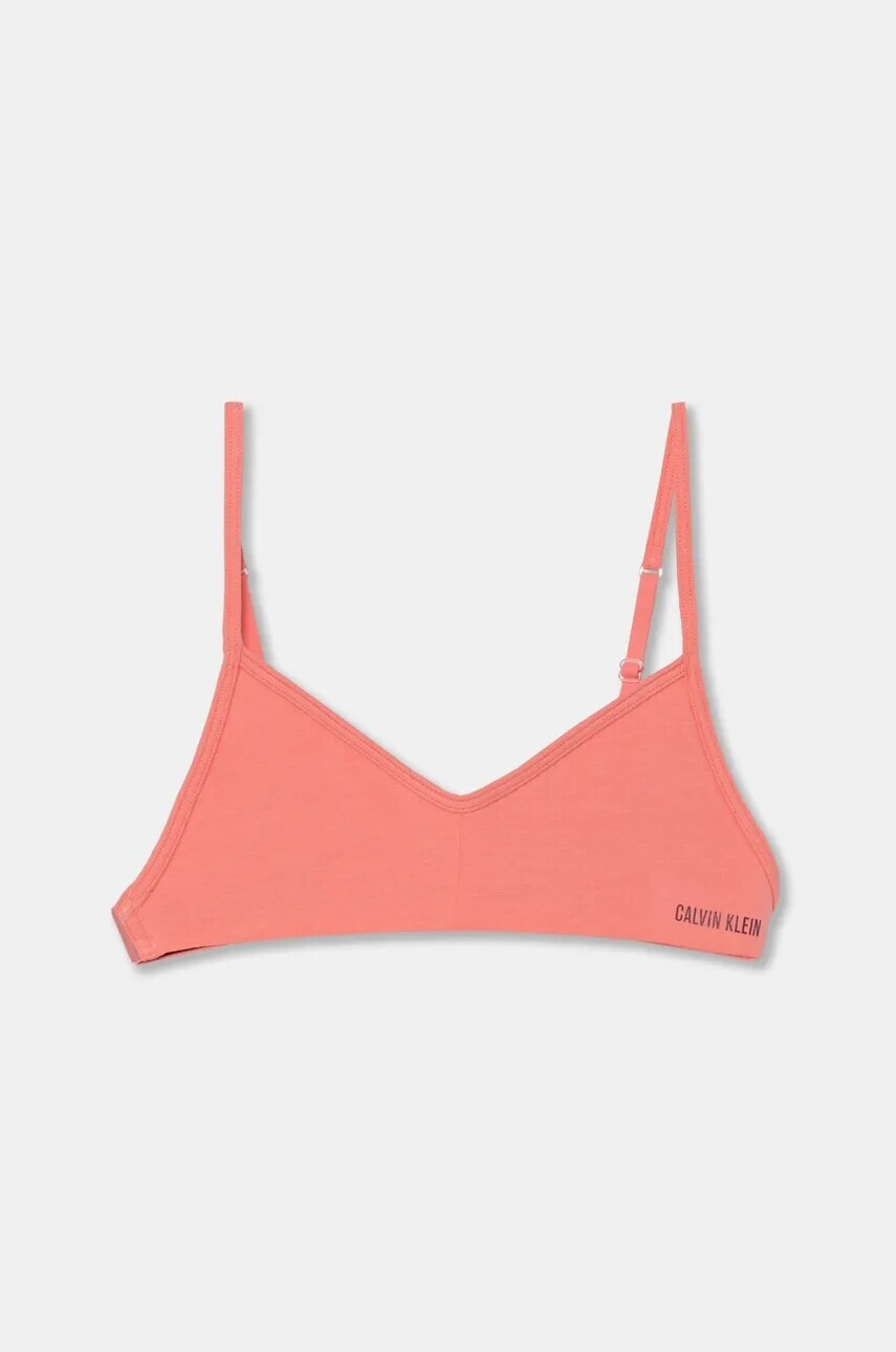 Detská podprsenka Calvin Klein Underwear ružová farba, G80G800714