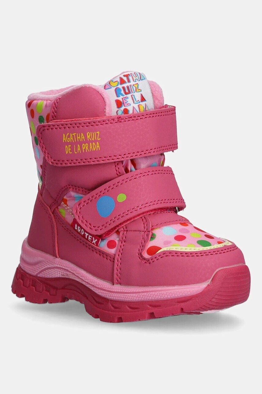 Detské snehule Agatha Ruiz de la Prada ružová farba, 241990