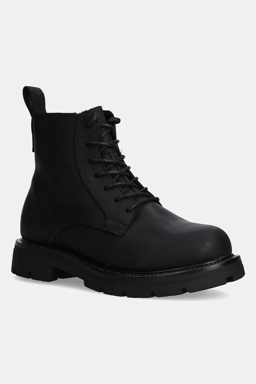 Kožená obuv Vagabond Shoemakers CAMERON pánske, čierna farba, 5697-009-21