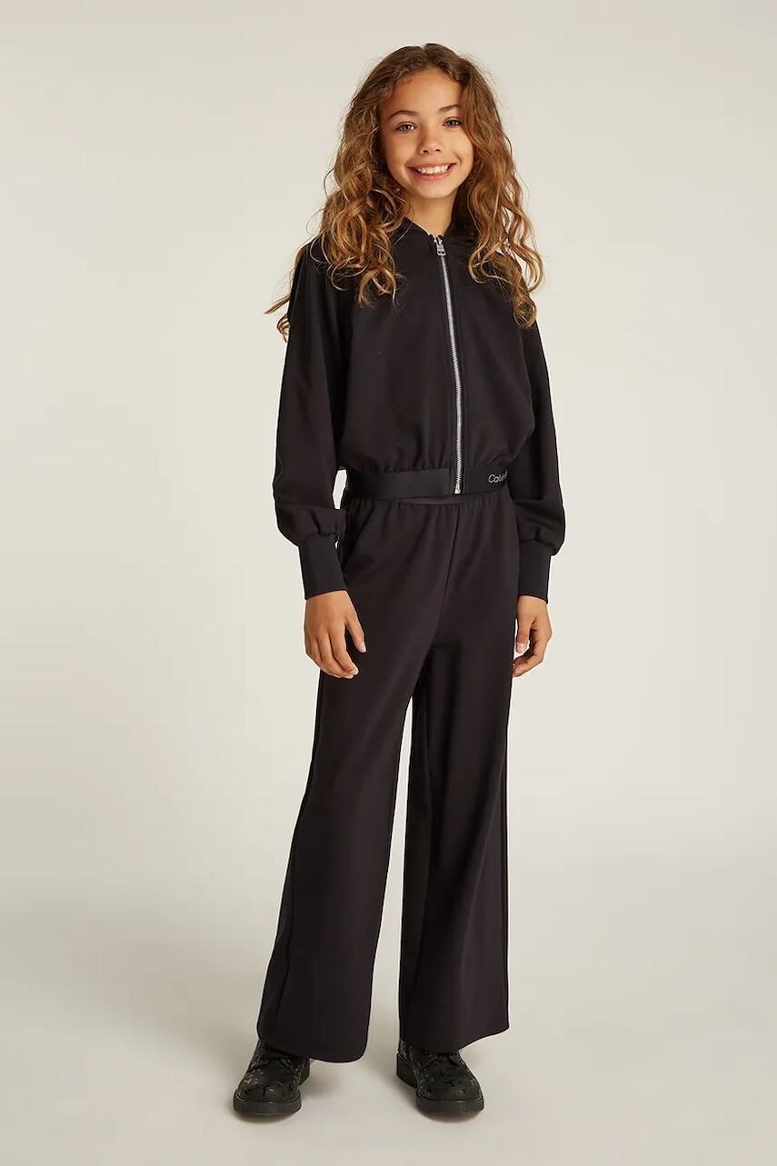 Detská súprava Calvin Klein Jeans čierna farba, IG0IG02817