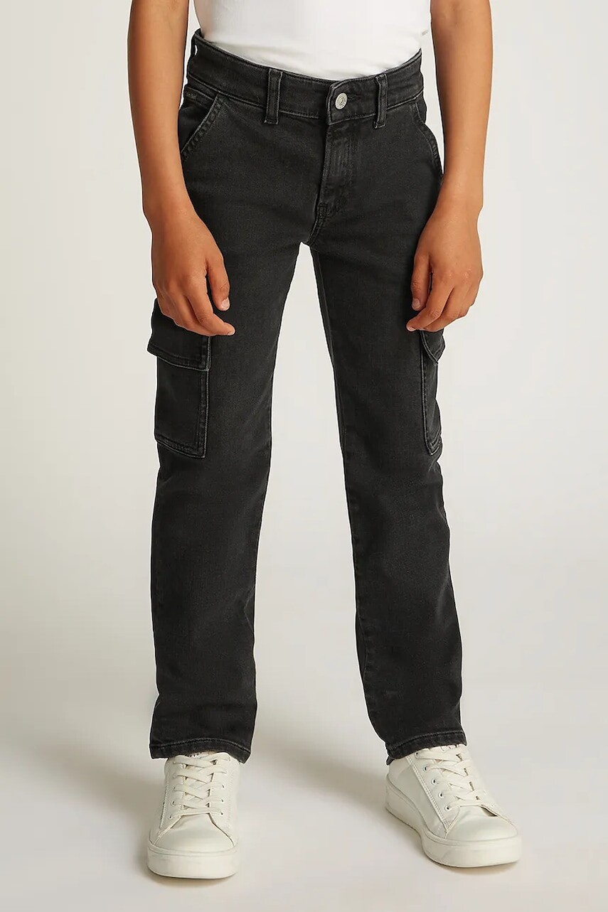 Detské rifle Calvin Klein Jeans REG. STRGHT IB0IB02300