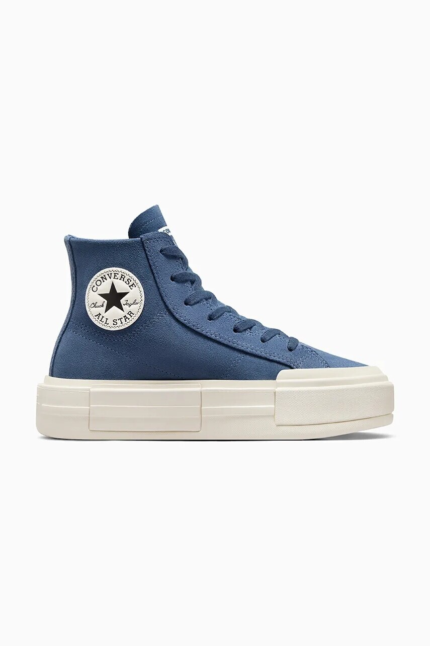 Semišové tenisky Converse Chuck Taylor All Star Cruise tmavomodrá farba, A10088C