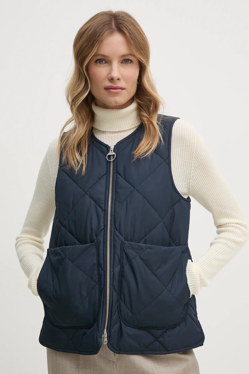 Vesta Barbour dámska, tmavomodrá farba, prechodná, LGI0189NY51
