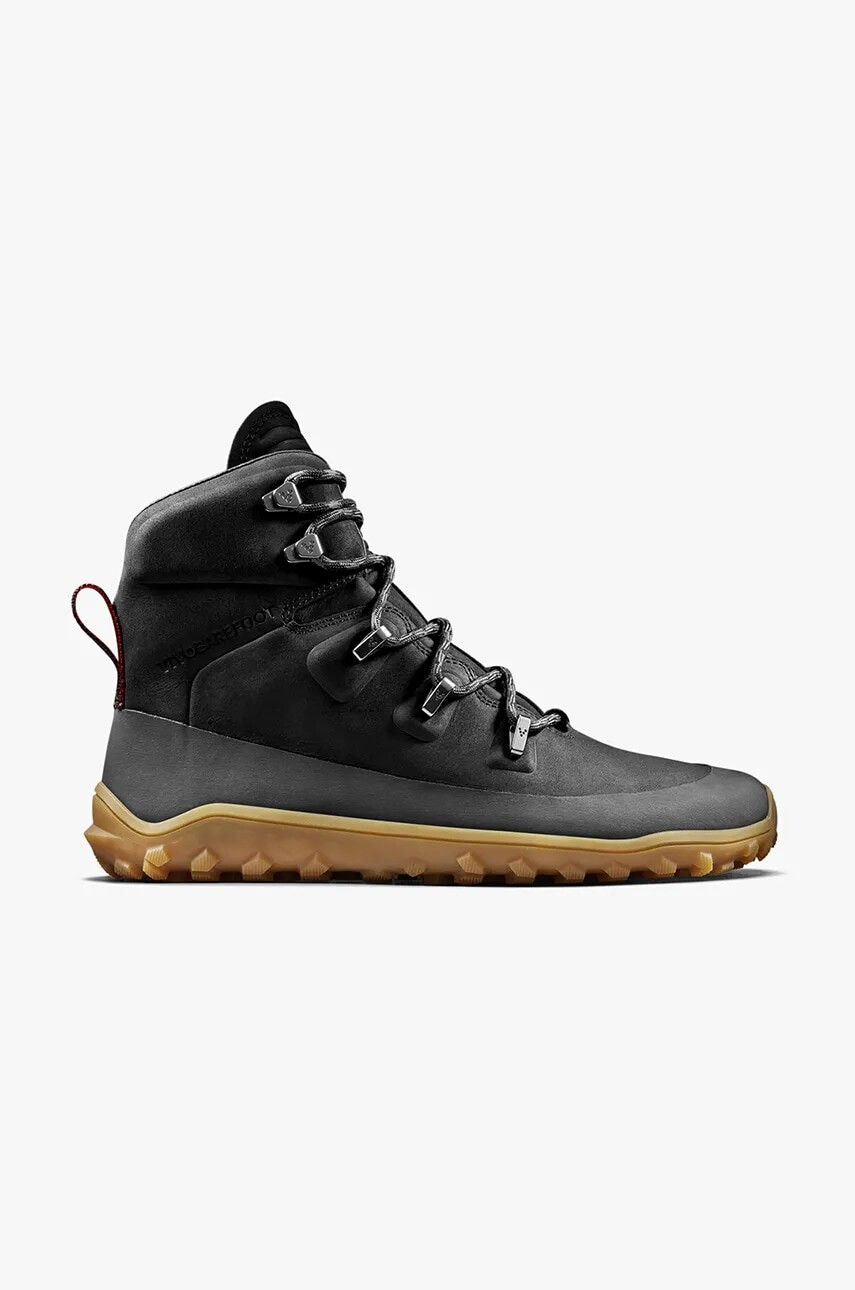 Topánky Vivobarefoot Tracker Leather AT dámske, čierna farba, 209533