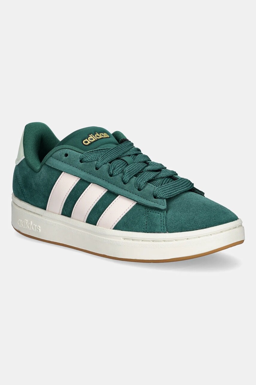 Tenisky adidas Grand Court Alpha 00S zelená farba, JI1715