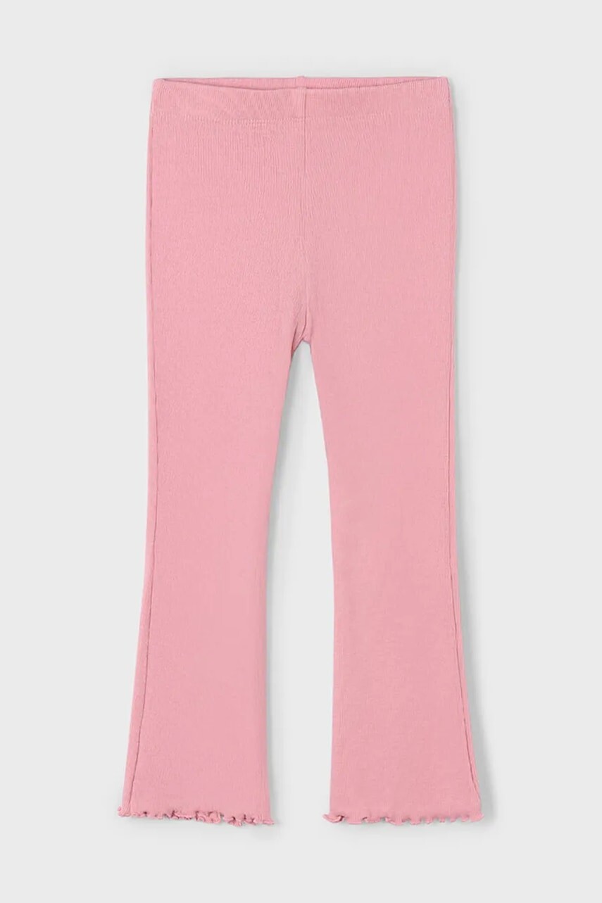 Detské legíny Mayoral ružová farba, jednofarebné, 3701