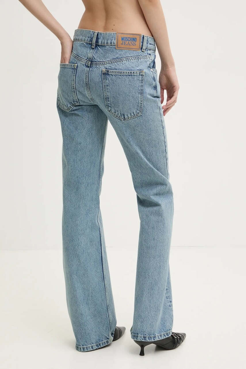 Rifle Moschino Jeans dámske, vysoký pás, 0331 3217