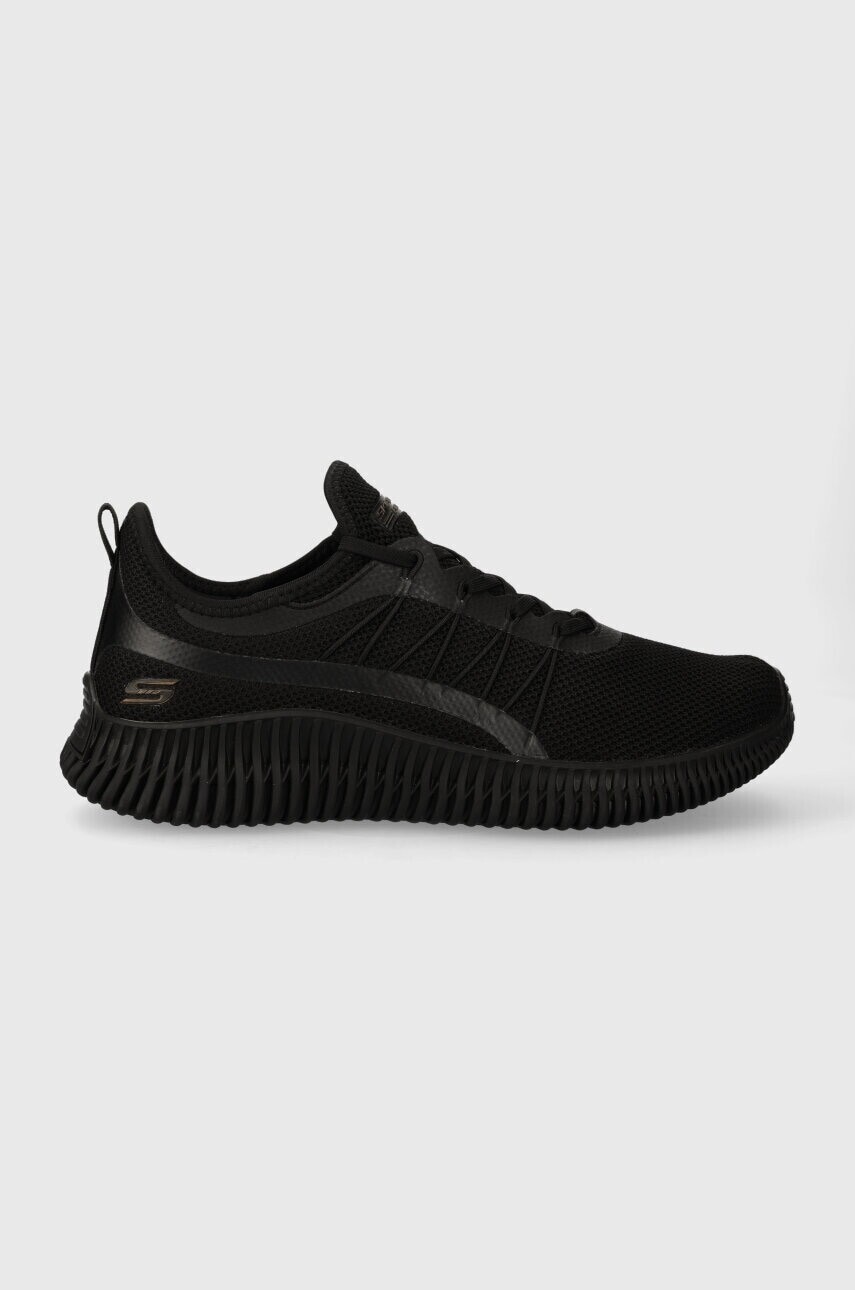 Tenisky Skechers BOBS SPORT GEO čierna farba