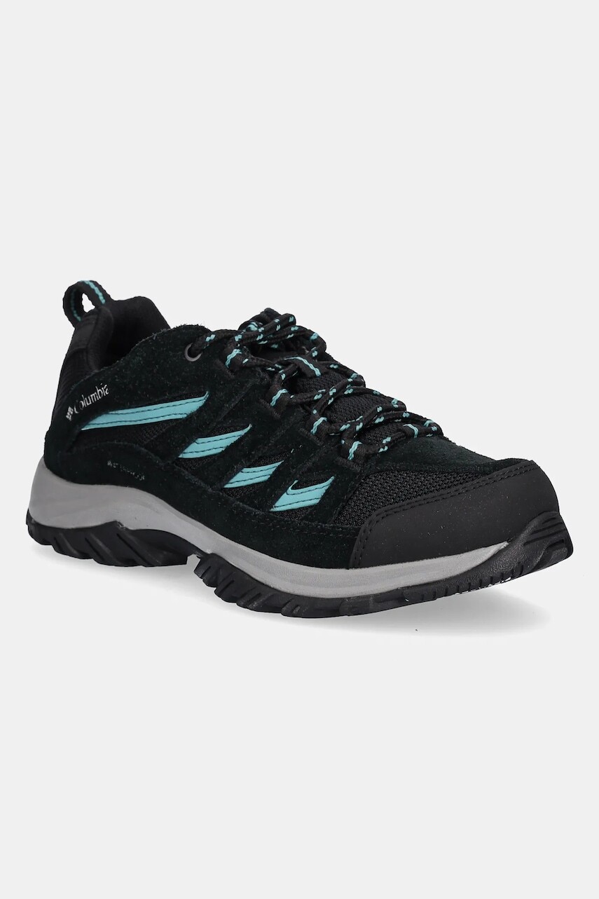 Topánky Columbia Crestwood Waterproof dámske, čierna farba, 2099881