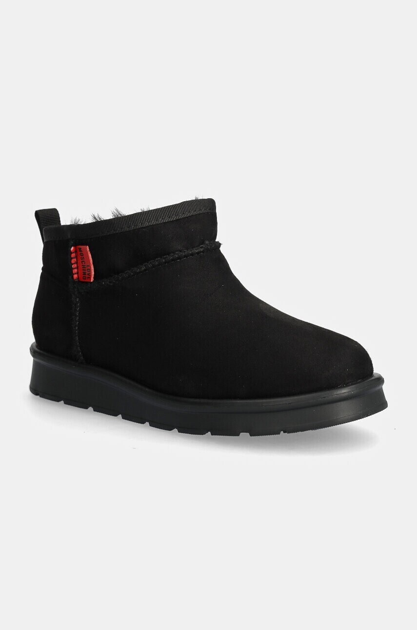 Snehule Love Moschino čierna farba, JA24043H1LJAW000