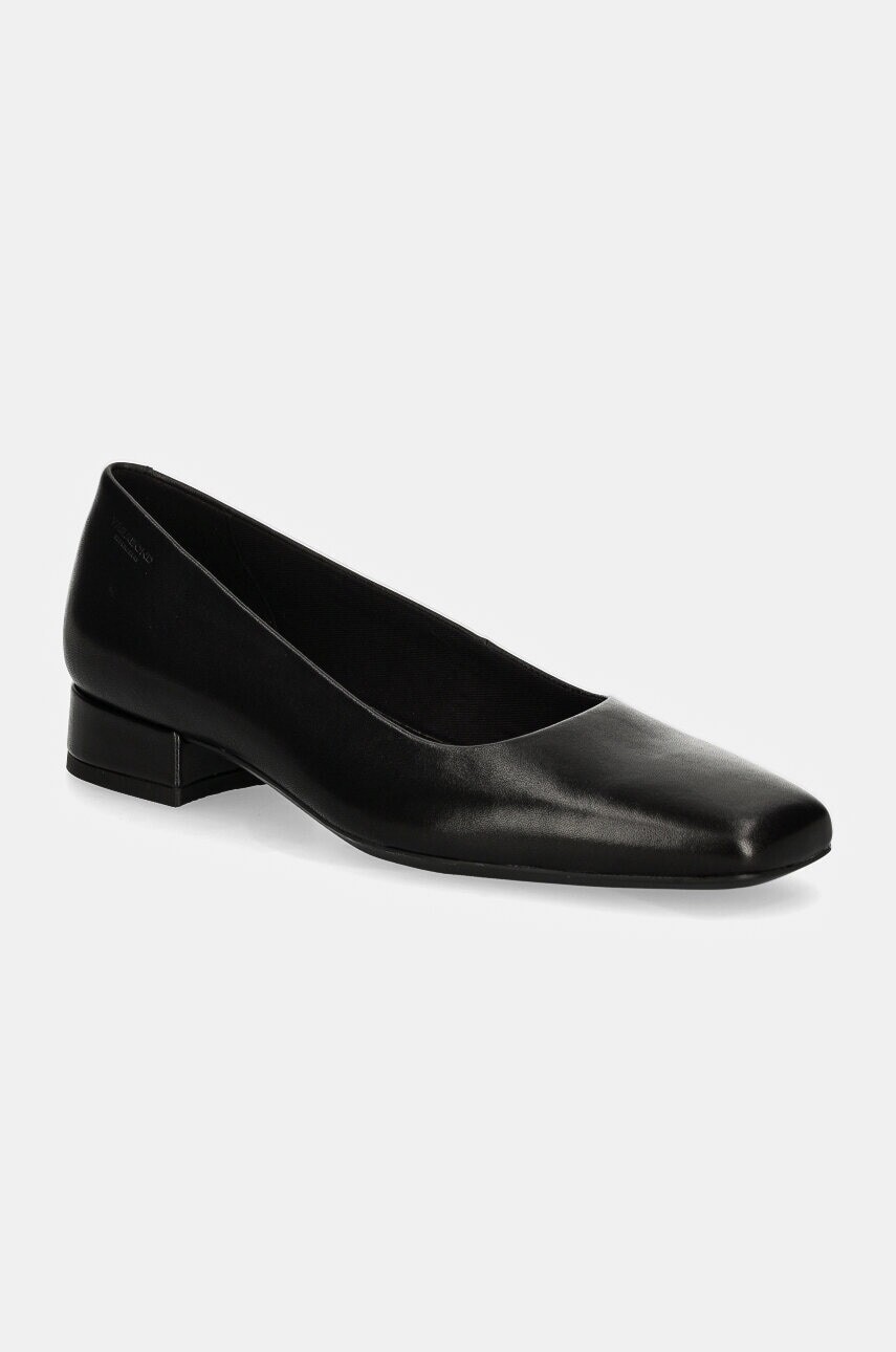 Kožené balerínky Vagabond Shoemakers DEBBI čierna farba, 5818-001-20