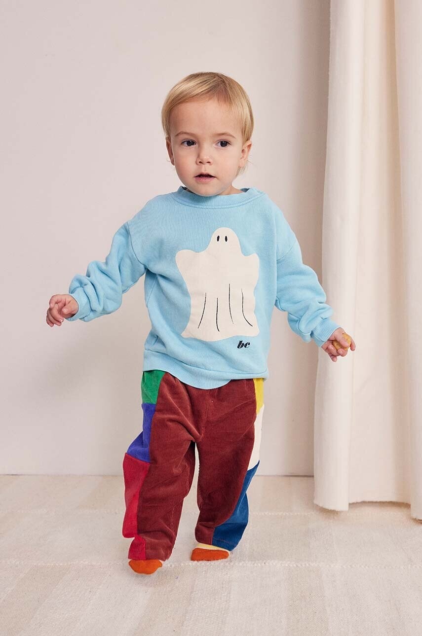 Bavlnená mikina pre bábätká Bobo Choses Funny Ghost s potlačou, 224AB046